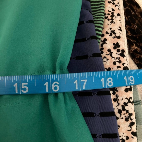 Beige‎ ECI Dress Womens Sz 10 Green Shirt  Drawstring Waist Buttons Pockets - Picture 9 of 10